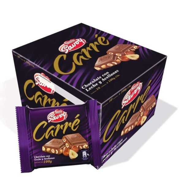 Chocolate Carré de Avellana 100g