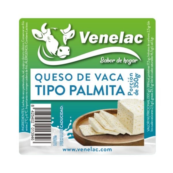 Queso Tipo Palmita Venelac 500g