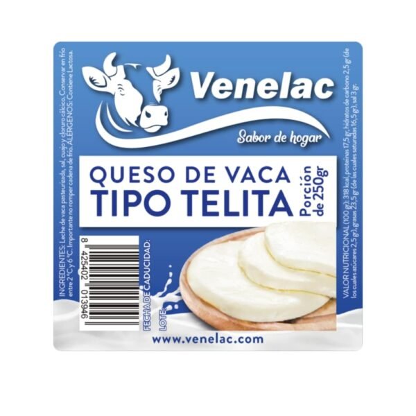 Queso Tipo Telita Venelac 250g